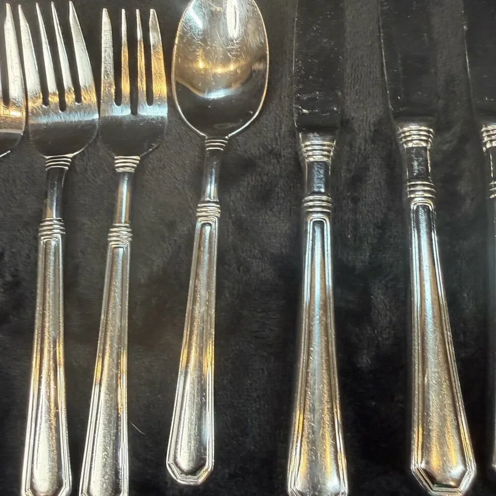 Pfaltzgraff Providence Stainless Flatware 14 Pieces 9 Knives 4 Forks 1 Spoon